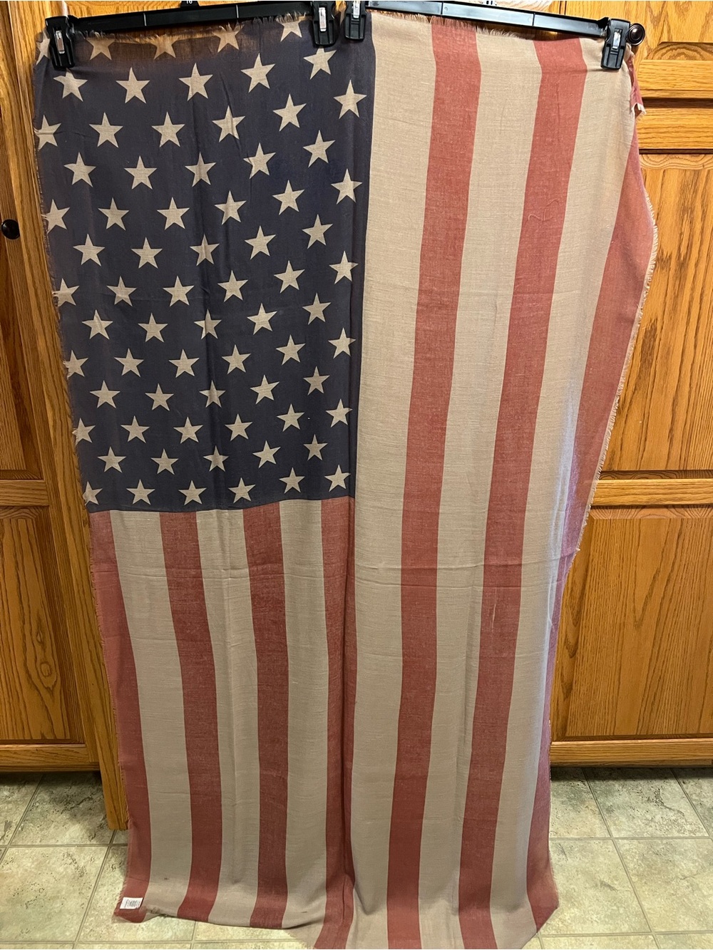 Do everything in love patriotic scarf/wrap